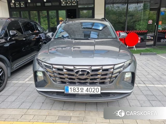Hyundai Tucson Hybrid (NX4) 2020 Серый из Кореи, фото 2