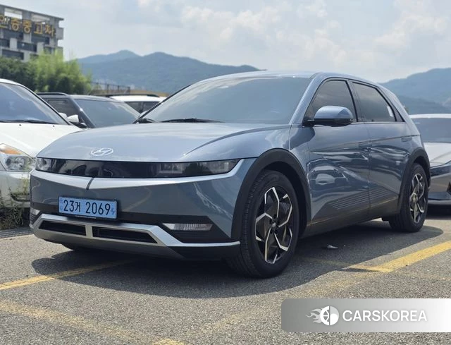 Hyundai Ionic 5 2022 Небесно-голубой из Кореи, фото 2