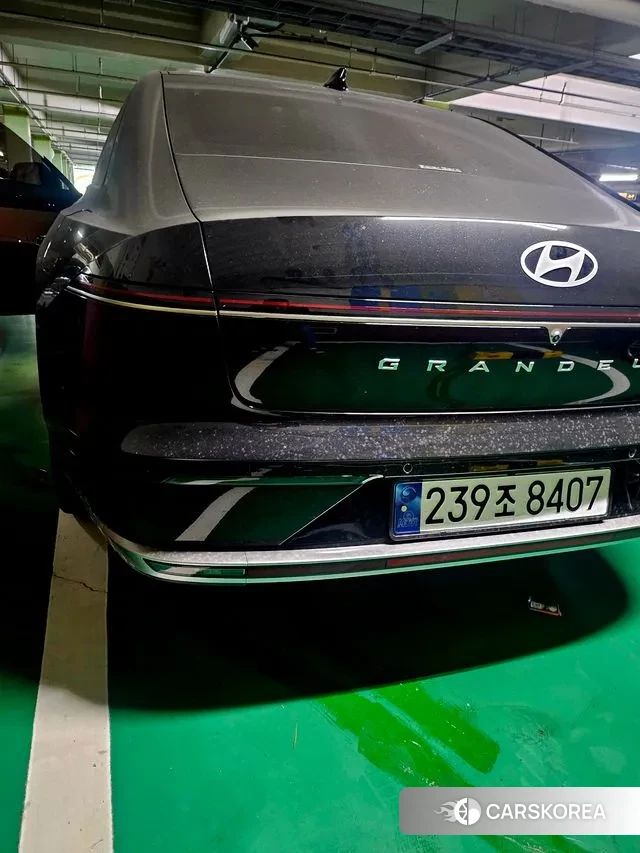 Hyundai Grandeur (GN7) 2024 Черный из Кореи, фото 5