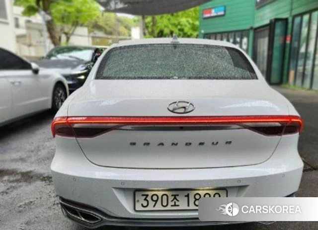 Hyundai The New Grandeur IG 2020 Белый из Кореи, фото 2