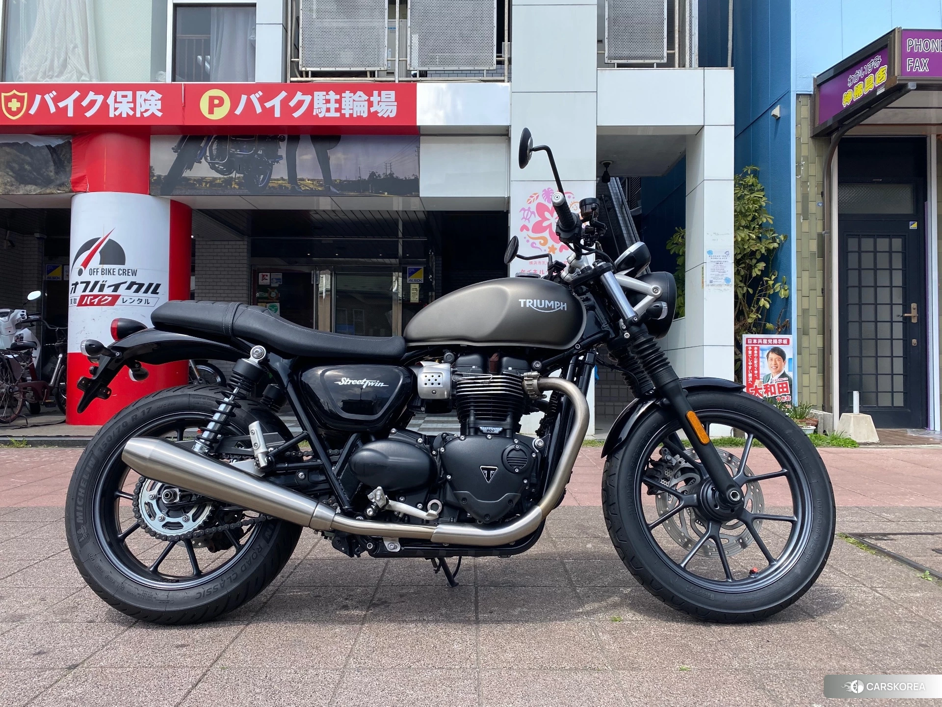 Triumph STREET TWIN 2017 из Японии, фото 2