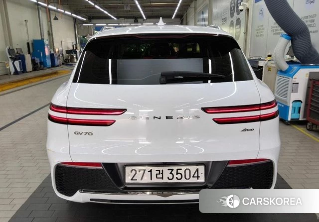 Genesis GV70 2021 Белый из Кореи, фото 3