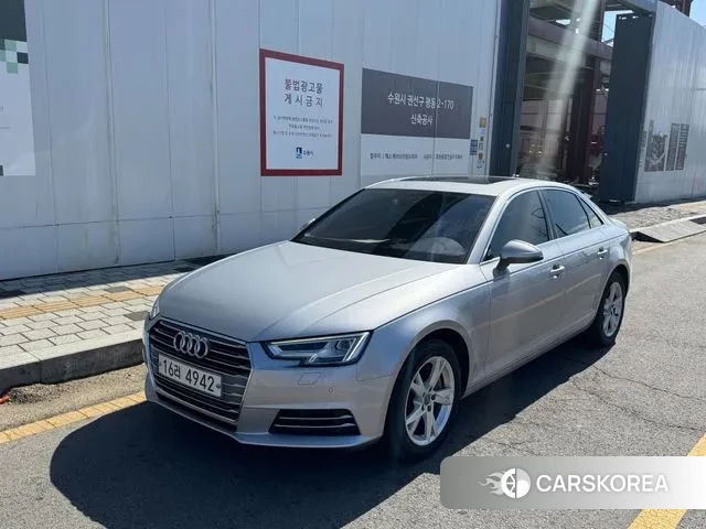 Audi A4 (B9) 2018 Серебряный из Кореи, фото 3