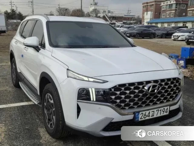 Hyundai The New Santa Fe 2022 Белый из Кореи, фото 6