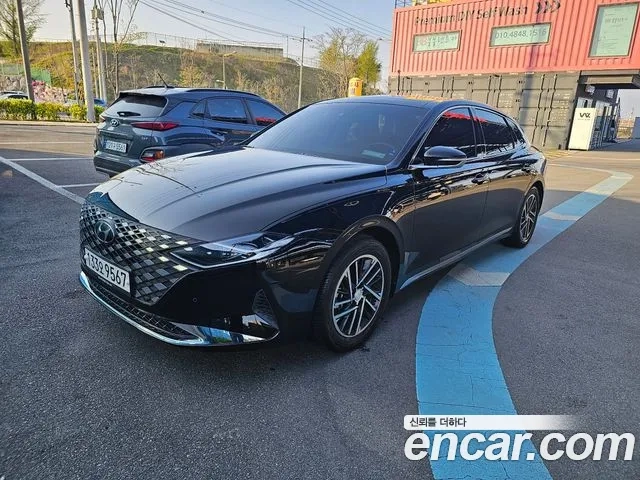 Hyundai The New Grandeur IG 2023 Черный из Кореи, фото 5