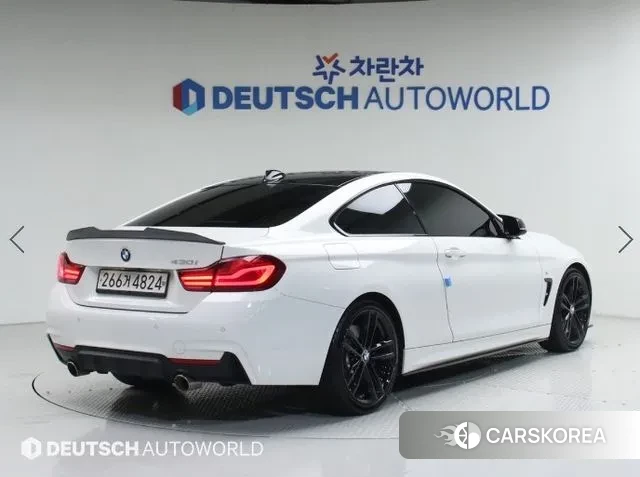 BMW 4 Series (F32) 2019 Белый из Кореи, фото 2