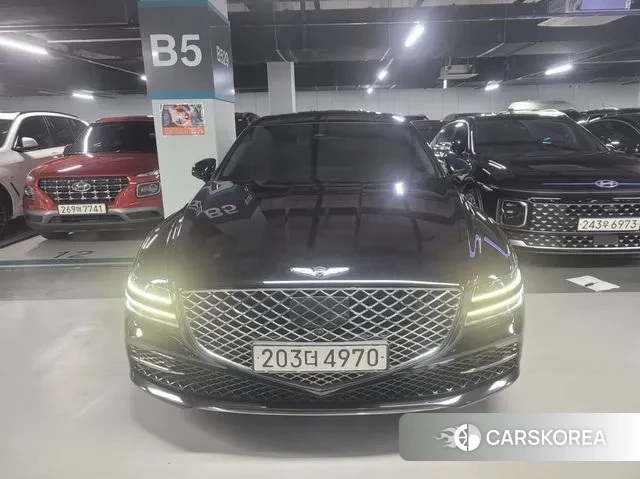 Genesis G80 (RG3) 2021 Черный из Кореи, фото 2