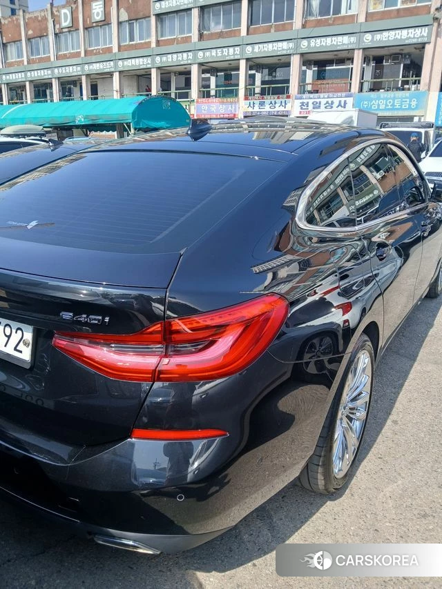 BMW 6 Series GT (G32) 2020 Черный из Кореи, фото 3