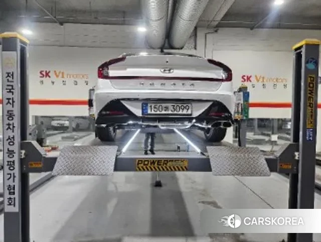 Hyundai Sonata (DN8) 2022 Белый из Кореи, фото 2