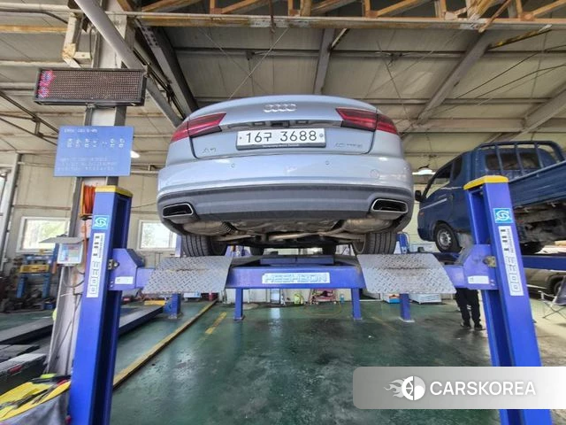 Audi New A6 2018 Серебристо-серый из Кореи, фото 2