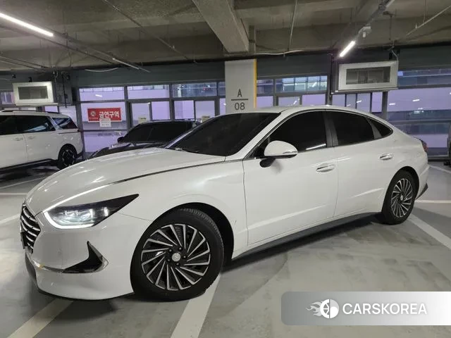 Hyundai Sonata Hybrid (DN8) 2020 Белый из Кореи, фото 2