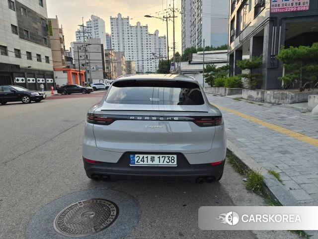 Porsche Cayenne (PO536) 2021 Серебристо-серый из Кореи, фото 5