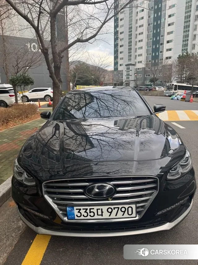 Hyundai Grandeur IG Hybrid 2019 Черный из Кореи, фото 2