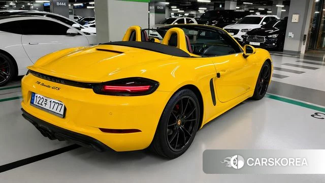 Porsche 718 Boxster 2018 Желтый из Кореи, фото 4