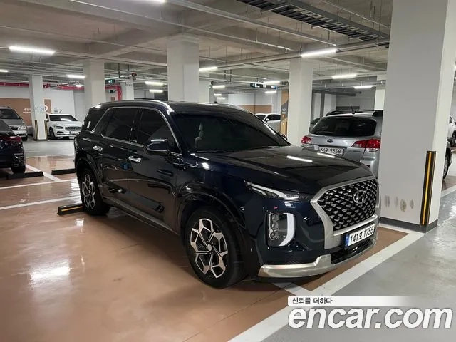 Hyundai Palisade 2021 Синий из Кореи, фото 2