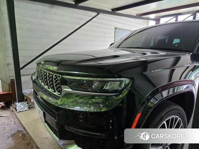 Jeep Grand Cherokee (WL) 2022 Черный из Кореи, фото 2