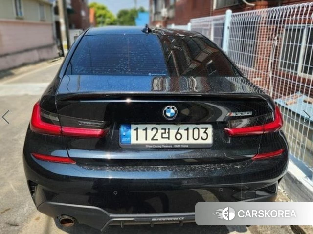 BMW 3 Series (G20) 2019 Черный из Кореи, фото 2