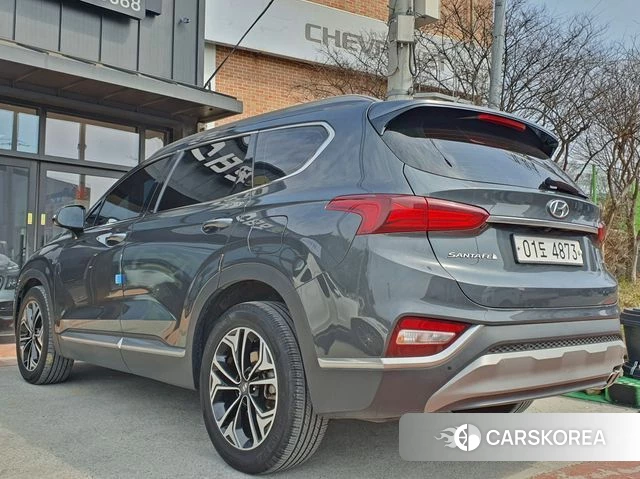 Hyundai Santa Fe TM 2018 Темно-зеленый из Кореи, фото 3