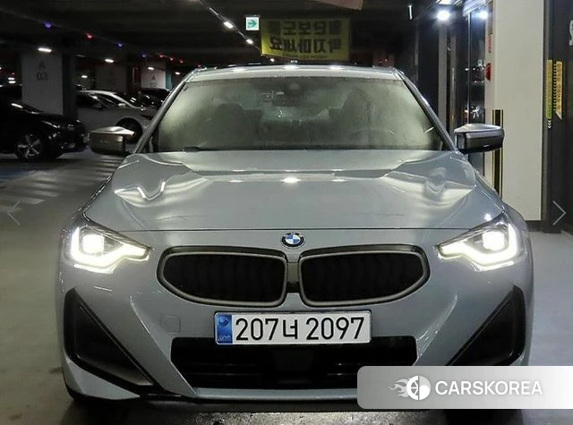 BMW 2 Series (G42) 2024 Серебристо-серый из Кореи, фото 2