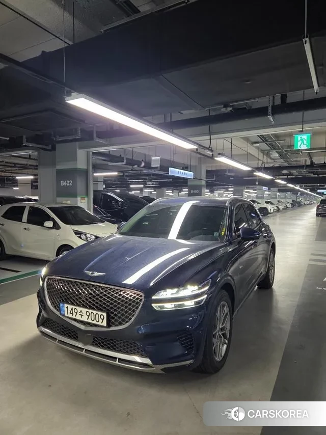 Genesis GV70 2021 Синий из Кореи, фото 2