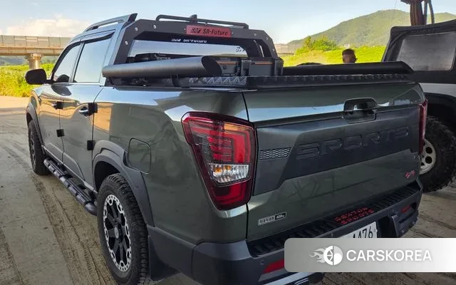 Ssangyong The New Rexton Sport 2021 Темно-зеленый из Кореи, фото 2