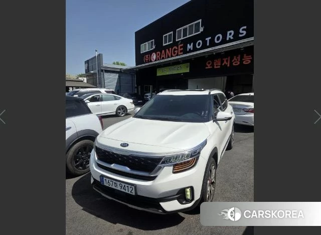 Kia Seltos 2021 Белый из Кореи, фото 2