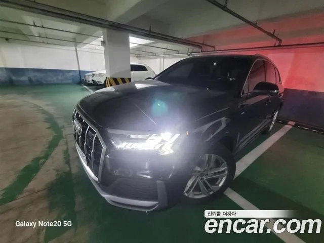 Audi Q7 (4M) 2021 Черный из Кореи, фото 3