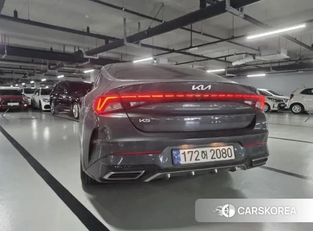 Kia K5 3rd generation 2022 Серый из Кореи, фото 2