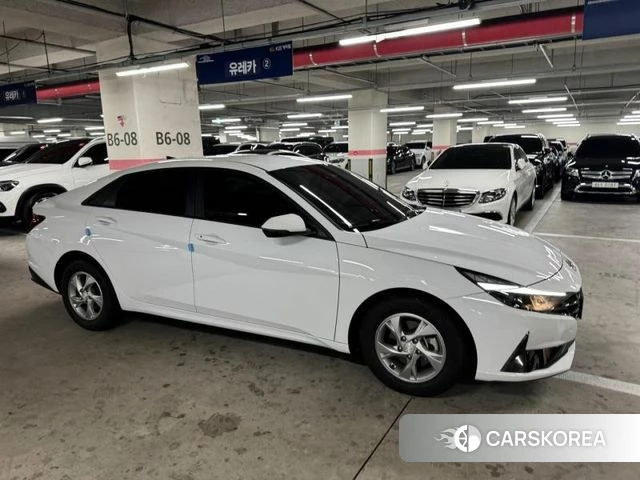 Hyundai Avante (CN7) 2020 Белый из Кореи, фото 4