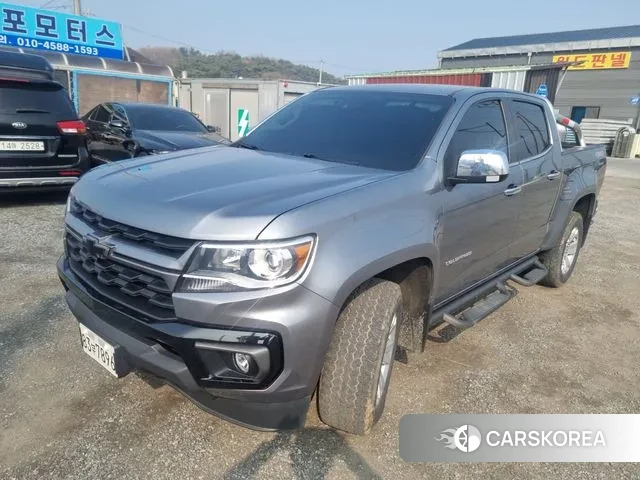 Chevrolet (GM Daewoo) Real New Colorado 2023 Серый из Кореи, фото 4
