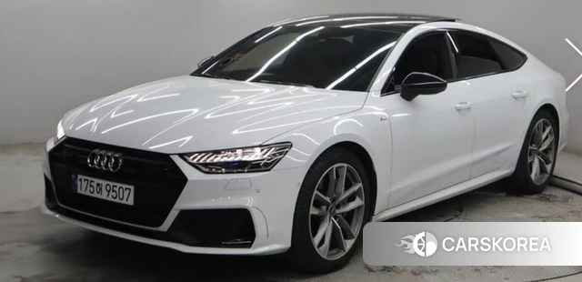 Audi A7 (4K) 2023 Белый из Кореи, фото 2