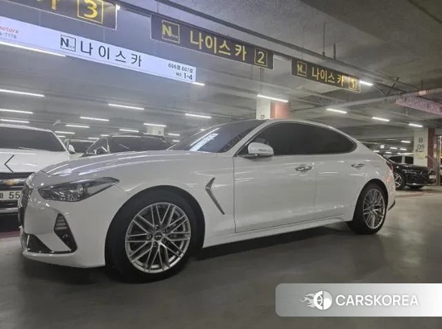 Genesis G70 2018 Белый из Кореи, фото 2
