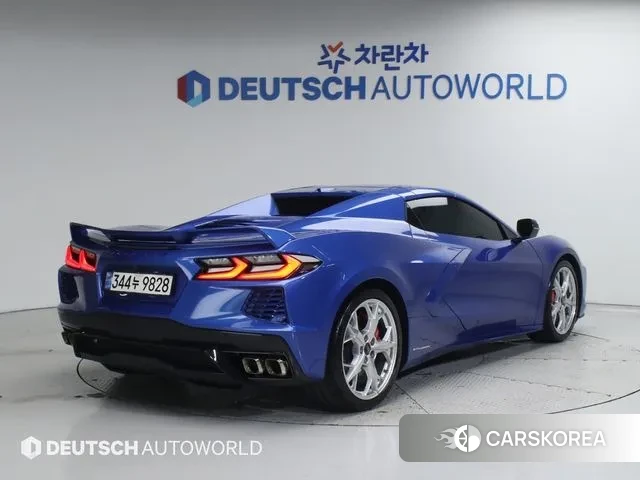 Chevrolet Corvette 2022 Синий из Кореи, фото 2