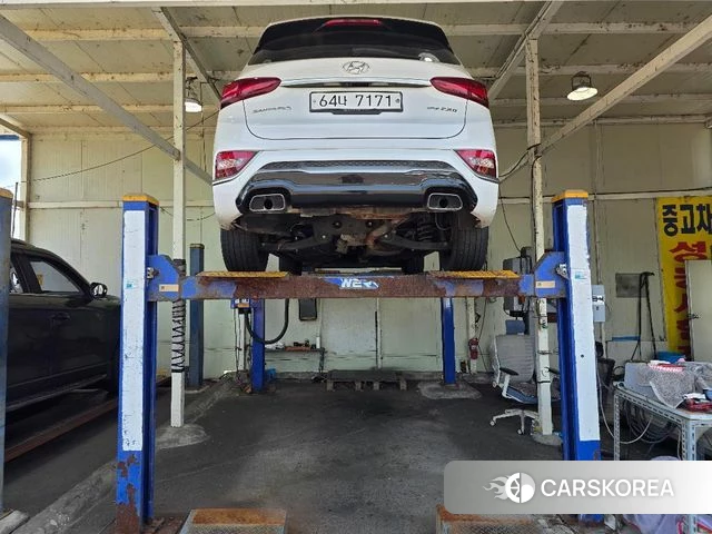 Hyundai Santa Fe TM 2018 Белый из Кореи, фото 2