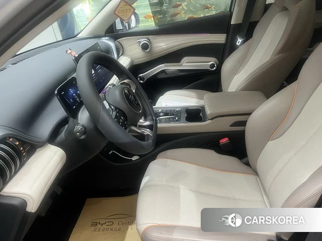 BYD Yuan PLUS 2024 Серебристо-серый из Китая, фото 2