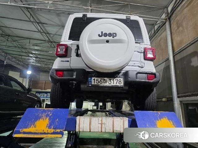 Jeep Wrangler (JL) 2021 Белый из Кореи, фото 2