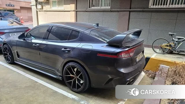 Kia Stinger 2018 Серый из Кореи, фото 2