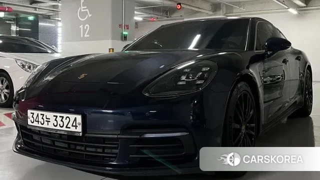 Porsche Panamera (971) 2018 Синий из Кореи, фото 4