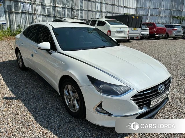 Hyundai Sonata (DN8) 2019 Белый из Кореи, фото 2