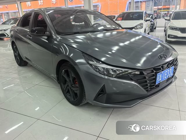 Hyundai Elantra 2022 Темно-серый из Китая, фото 4
