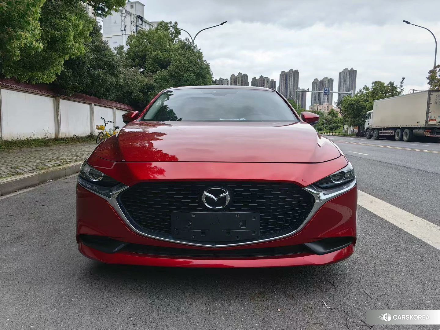 Mazda 3 Angkesaila 2021 Красный из Китая, фото 2