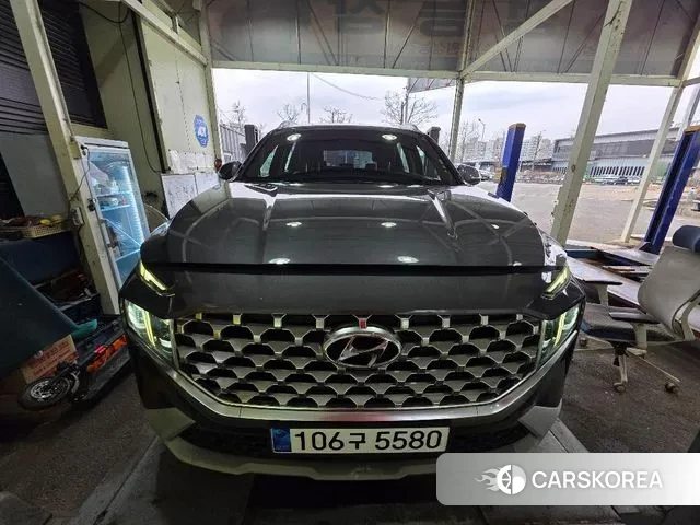 Hyundai The New Santa Fe 2021 Серый из Кореи, фото 2