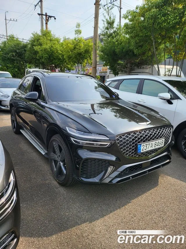 Genesis GV70 2021 Черный из Кореи, фото 2