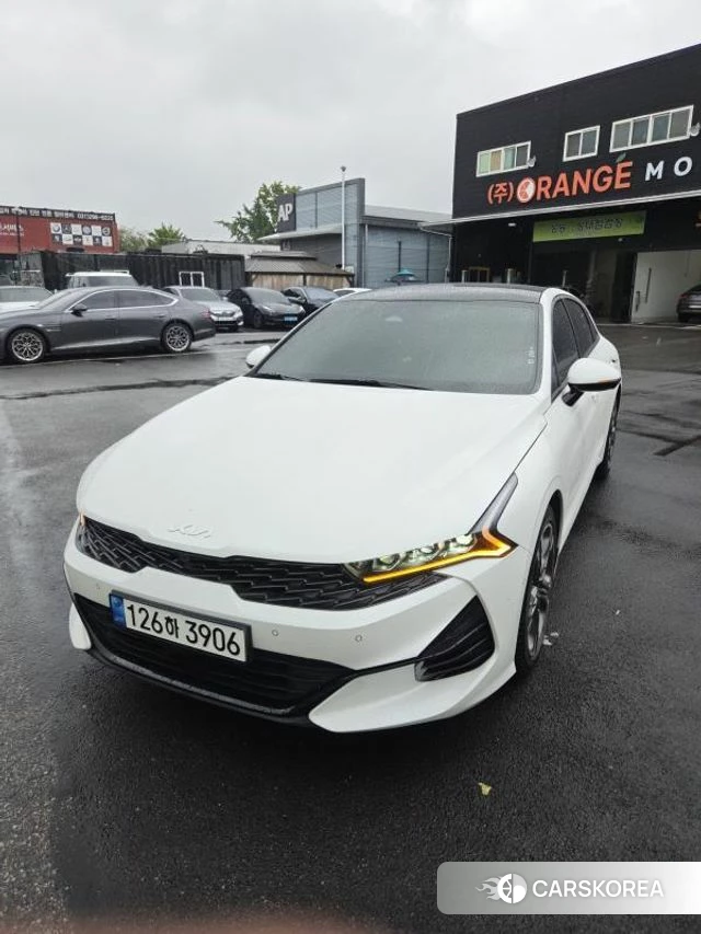 Kia K5 3rd generation 2022 Белый из Кореи, фото 2