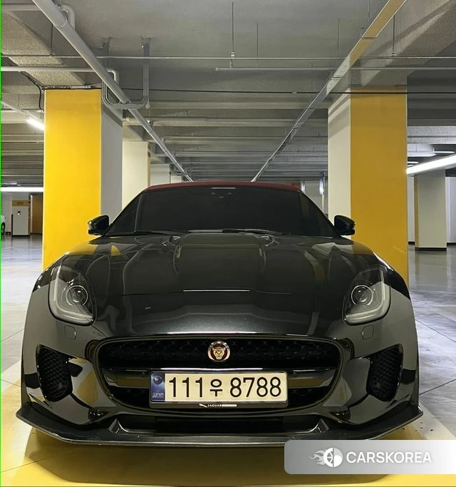 Jaguar F-TYPE 2019 Черный из Кореи, фото 5