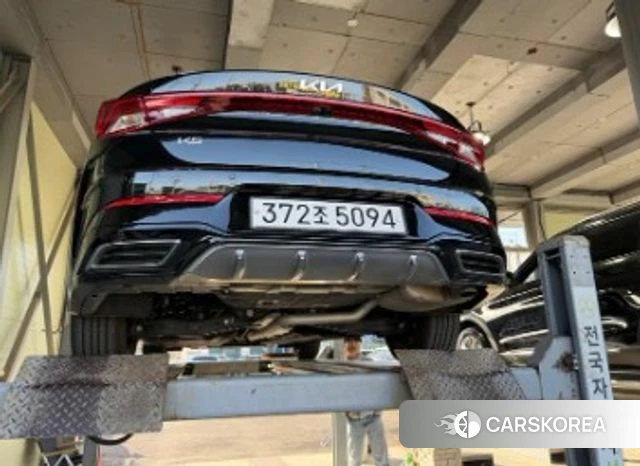 Kia K5 3rd generation 2023 Черный из Кореи, фото 2