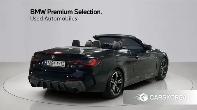 BMW 4 Series (G22) 2021 Черный из Кореи, фото 2