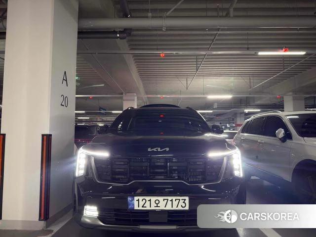 Kia The New Sorento 4th Generation 2024 Черный из Кореи, фото 2