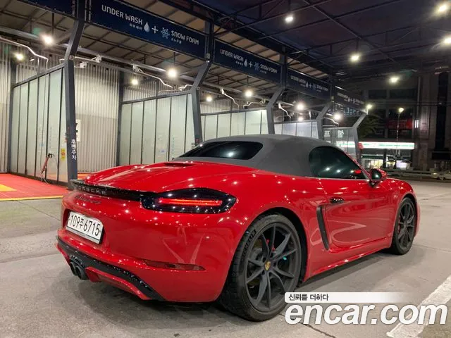 Porsche 718 Boxster 2019 Красный из Кореи, фото 2