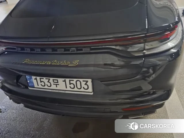 Porsche Panamera (971) 2022 Черный из Кореи, фото 2